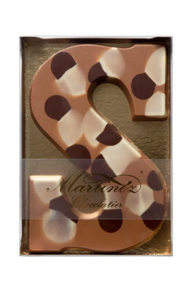 praline chocolade letter